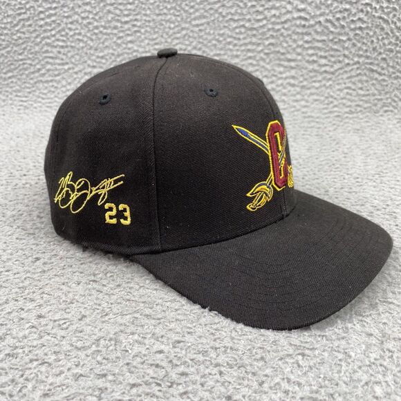 Cleveland Cavaliers Hat Cap Strap Back #23 Lebron James‎ Signature NBA Wool Mens - Picture 4 of 10